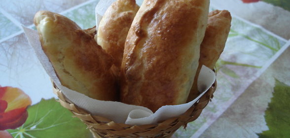 пирожки с рисом и грибами (вариант)