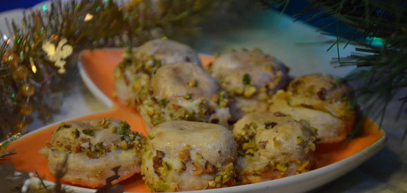 Закуска МАКАРУНЫ» из шампиньонов со сливочно-сырной начинкой. Спасибо Светлане – sweta1