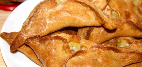 Курники с курицей и картофелем