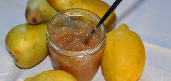Варенье из груш с лимончиком