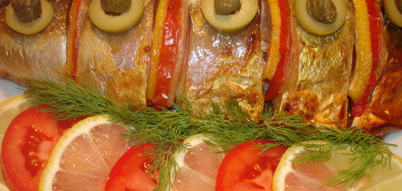 Скумбрия запеченая в фольге