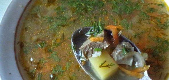 Соус со сливками и грибами