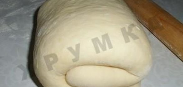 Пресное тесто для пирожков на кефире