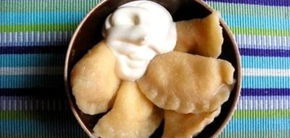 Вареники с творожной начинкой