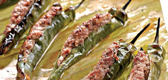 Фаршированные перчики по-тайски