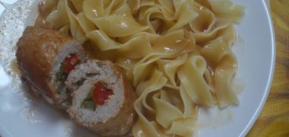 Рулетики из индейки Нежные