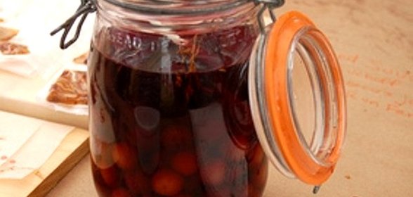Вишня с сахаром на зиму