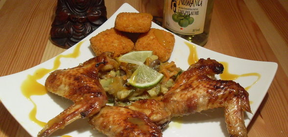 Куриные крылышки в меду