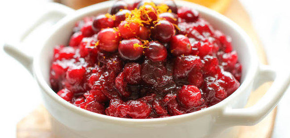 Клюквенно-апельсиновый соус