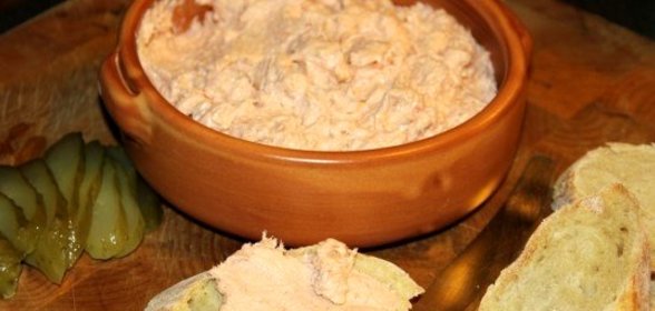 Паштет из горбуши