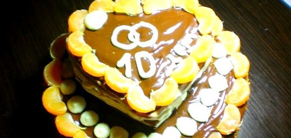 Торт на 10 лет