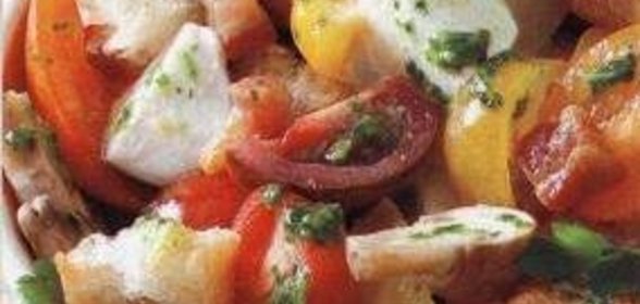 Кэробовый торт с лимоном