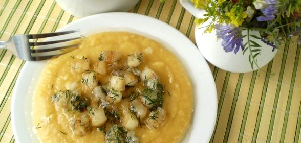 Гороховая каша без замачивания