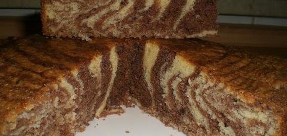 Бисквит Зебра(вариант)