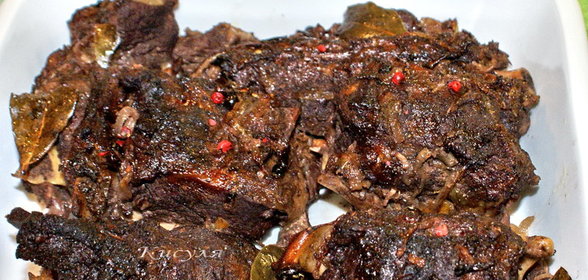 Цомбер из кабанины