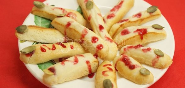 Жареные креветки с солью и перцем