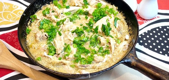 Классический сациви из курицы по-грузински