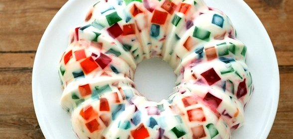 Творожный торт с желатином