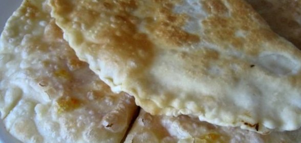 Чебуреки с тыквой постные