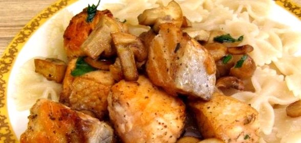 Поджарка из рыбы