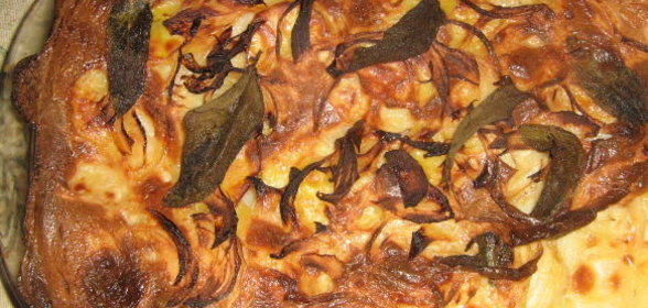 Гренки с телячьими мозгами по-английски
