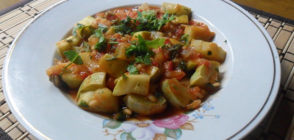 Kabak Yemeği - кабачок с рисом