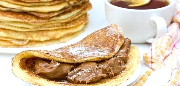 Блины дрожжевые из манной крупы