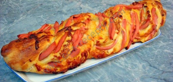 Пицца крученая необычная