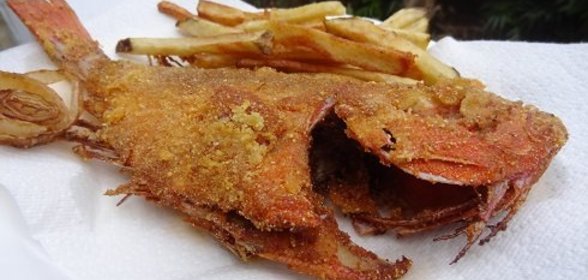 Жареная Мелкая Рыба