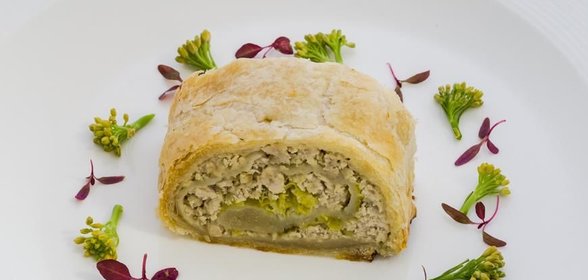 Штрудель с бараниной