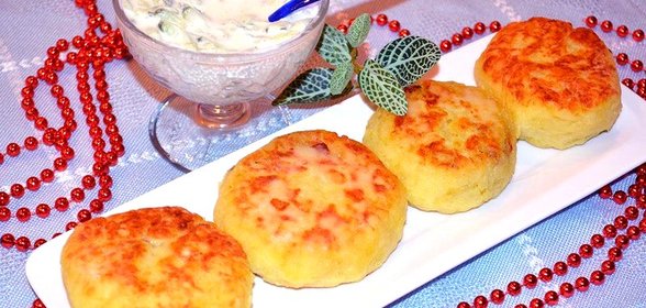 Зразы по-польски с ветчиной и грибами