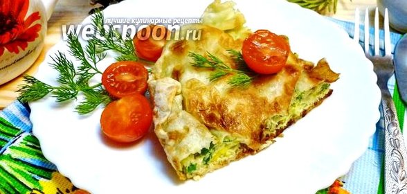 Омлет в лаваше