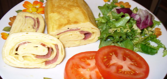 НЕОБЫЧНЫЙ ОМЛЕТНЫЙ РУЛОНЧИК