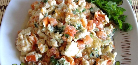 Омлет в микроволновой печи