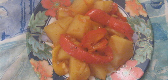 тушеный картофель