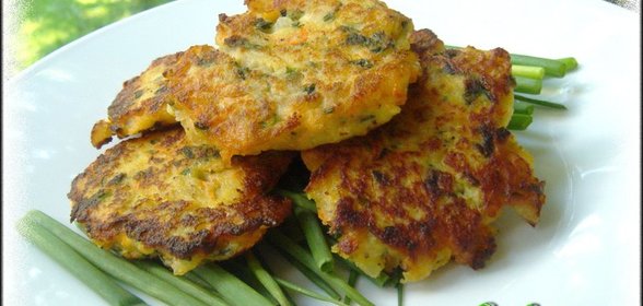 Овощные гренки/оладья к завтраку