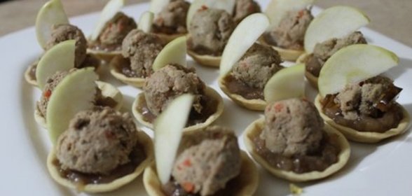 Говядина с сыром и бананами