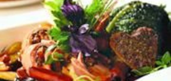 Молодой кролик в классическом французском стиле