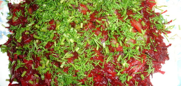 Гарнир из свеклы