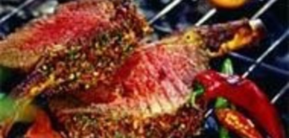 Телячья корейка в смеси специй