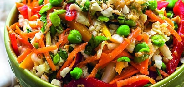 Тайский овощной салат