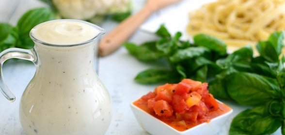 Соус Альфредо из цветной капусты