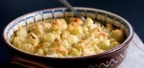 Цветная капуста с сыром в духовке