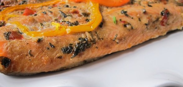 Форель по Тайски в духовке