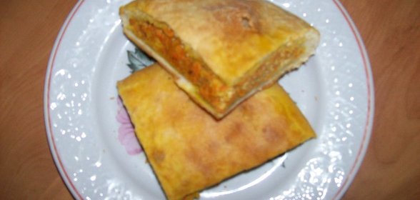 Пирог с морковью (несладкий, вариант начинки)