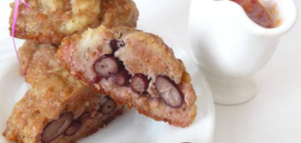 Зразы куриные с фасолью