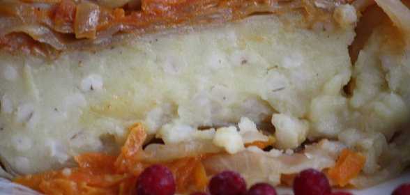 Капустная запеканка с начинкой(игра-дуэль)