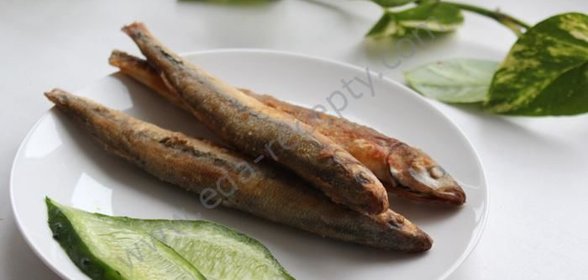 Корюшка жареная