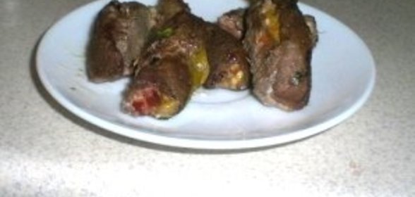 Гусиные рулетики