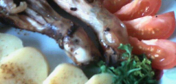 Свиные ребрышки в карамели